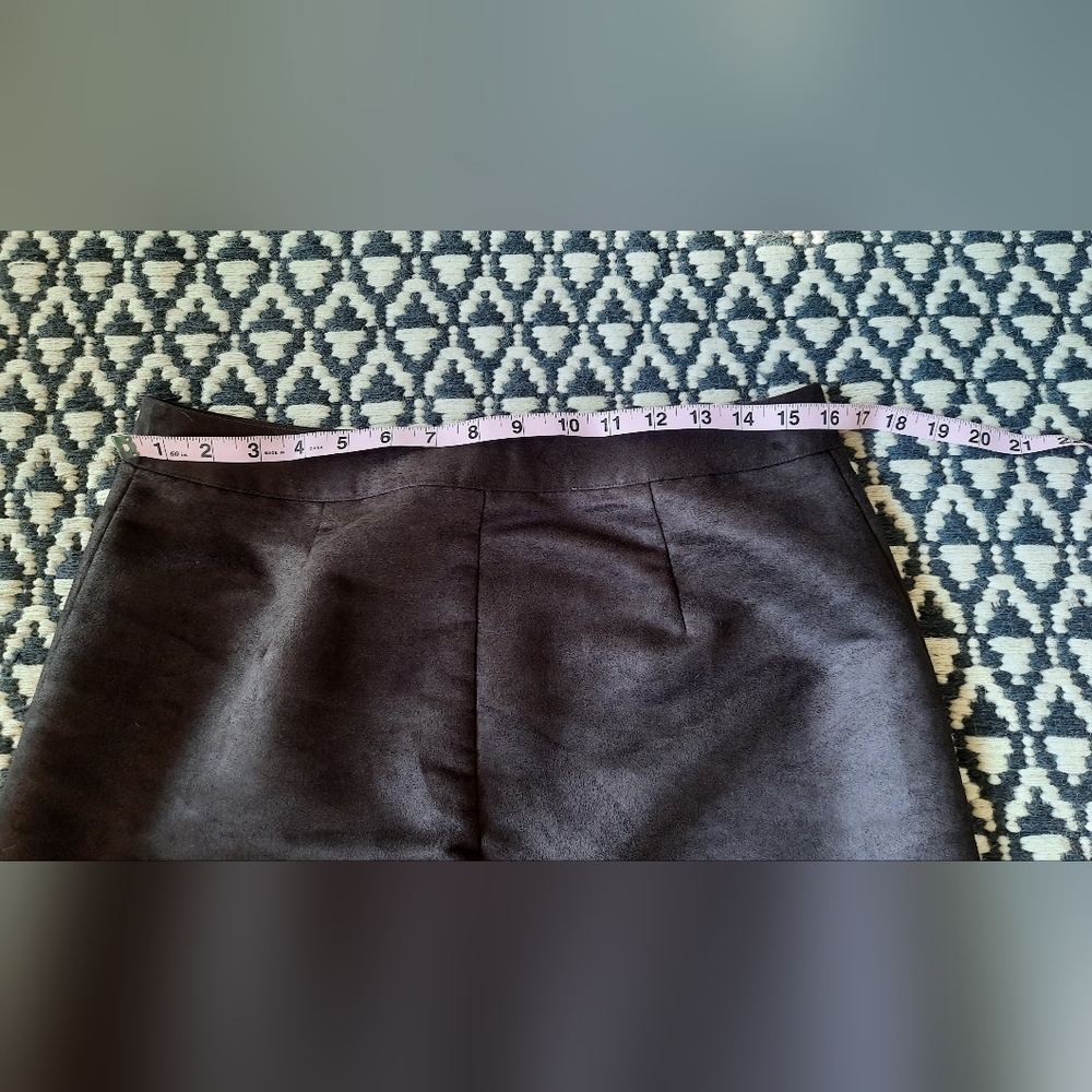 The Limited Chocolate Brown Suede Skirt - Picture 5 of 5